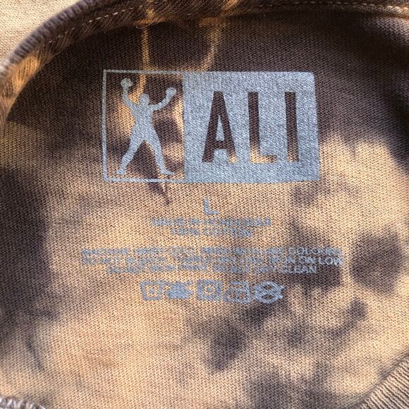 Muhammad Ali Knockout Punch The Rematch Tie-Dye T-Shirt Crew Neck Unisex Large - Picture 9 of 9